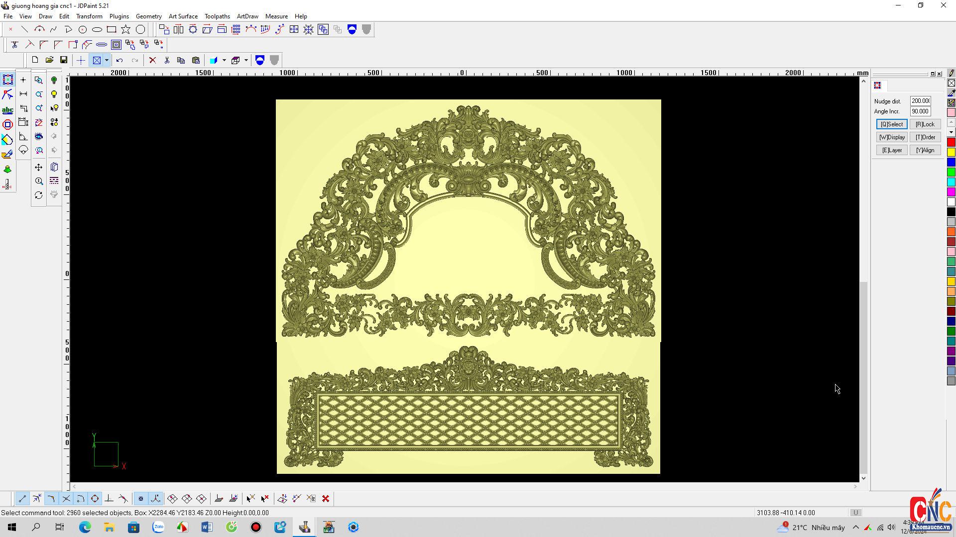 giuong hoang gia cnc1